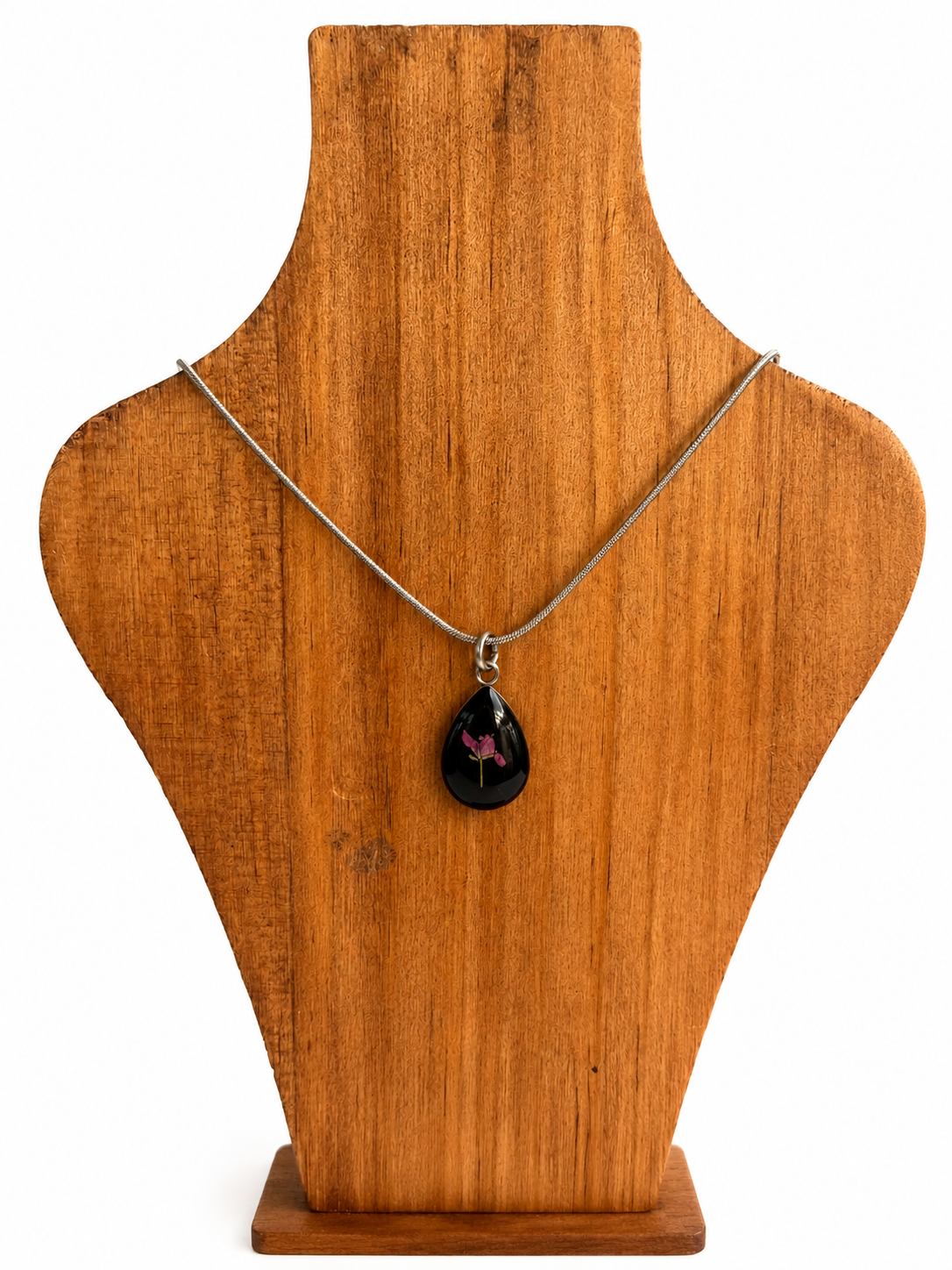 Real Alyssum Flower Necklace