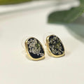 White Wildflower Stud Earrings