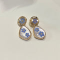 Forget Me Not Drop Earrings